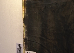 Fragement of SZ1, 200 x 130 cm, acrylic on canvas, 2019
